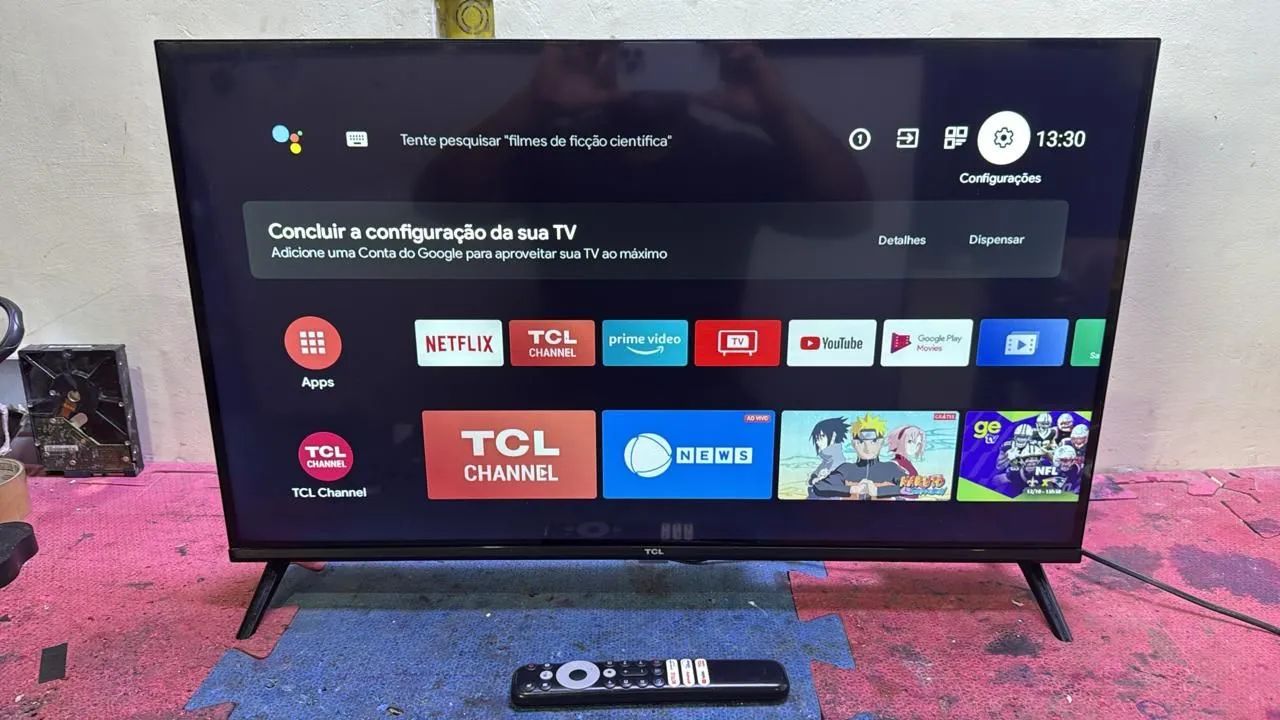 Tv TCL Android 32 polegadas.