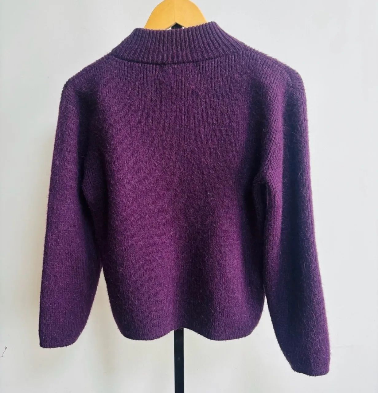 suéter 100% lã de alpaca - Foto 4