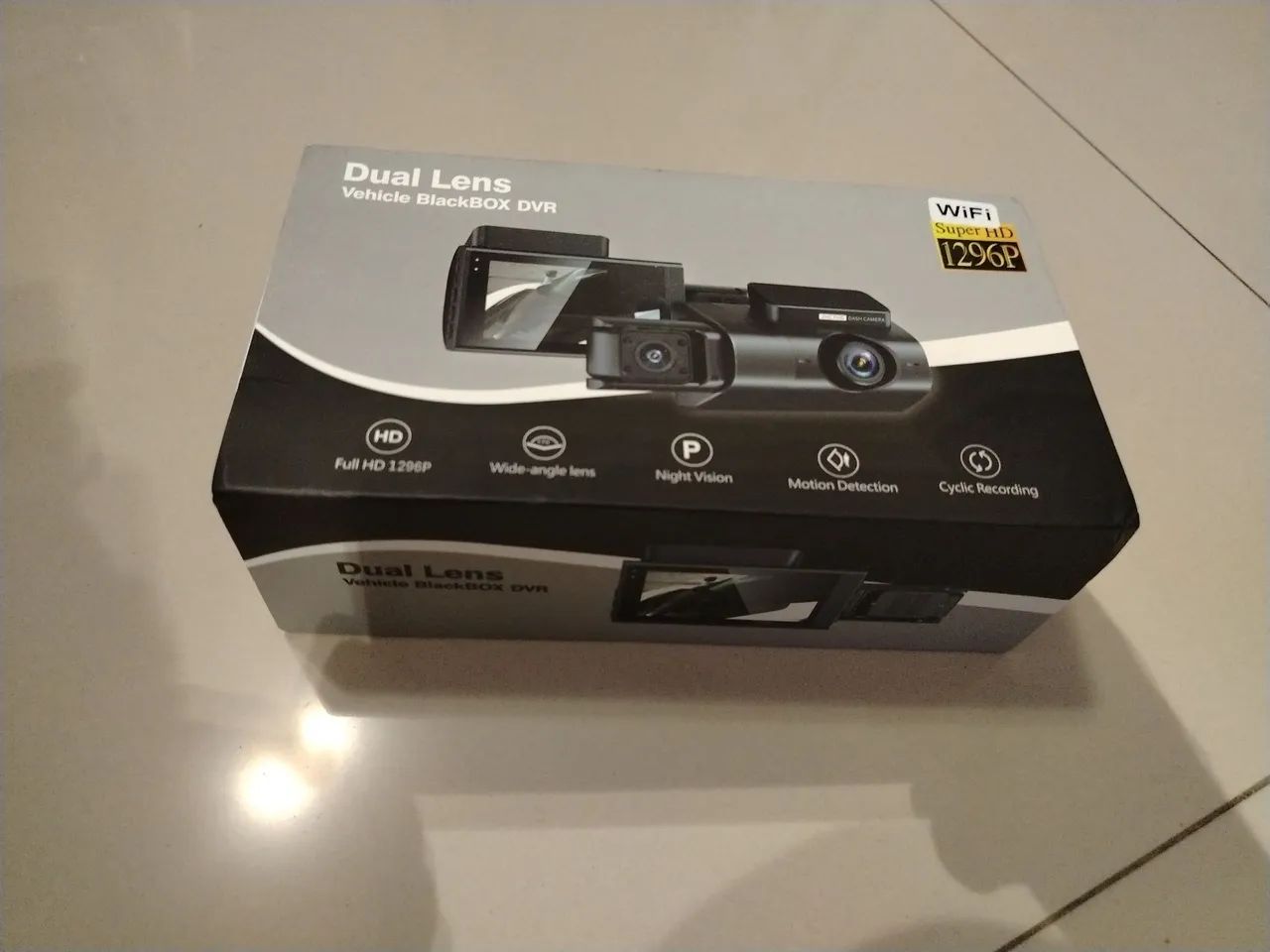 Câmera veicular Dual Lens