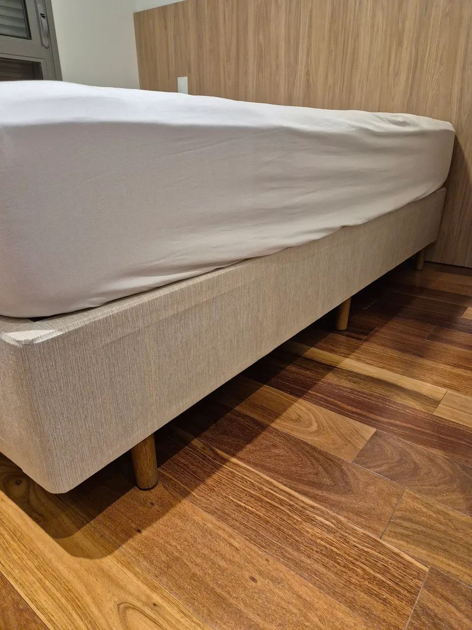 Base Cama Box Queen Seminovo - Foto 5