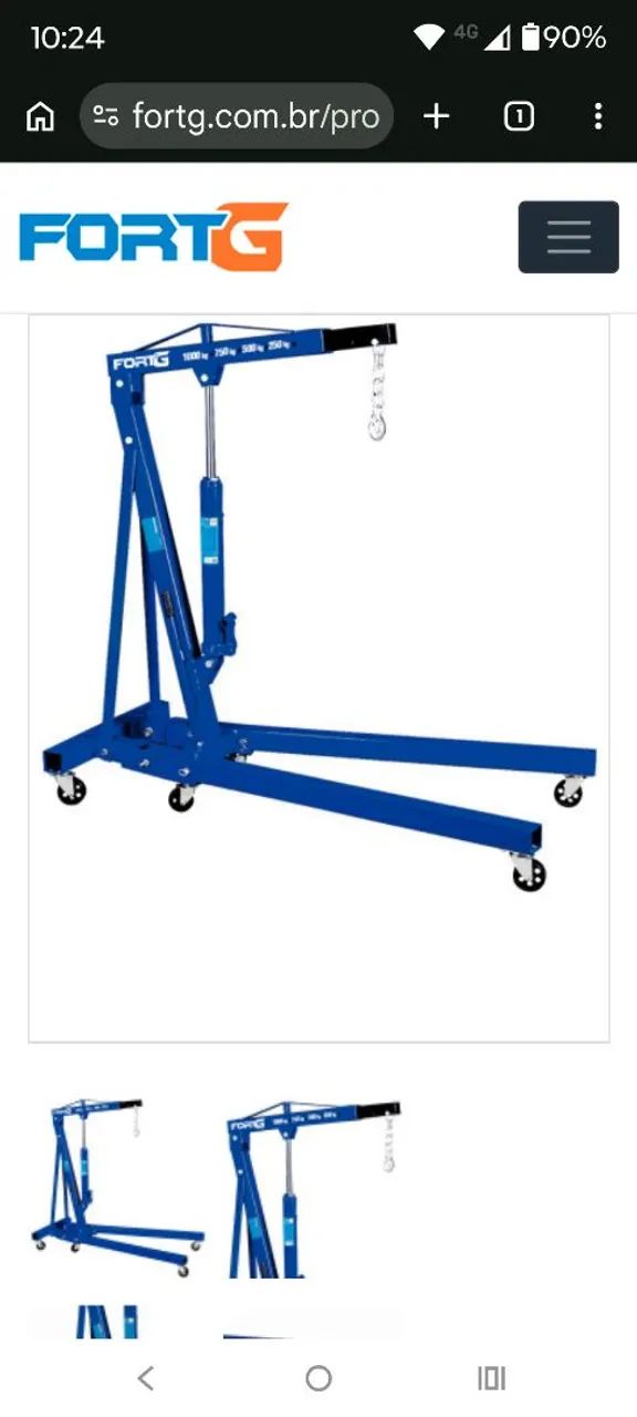 Girafa Hidráulica guincho 