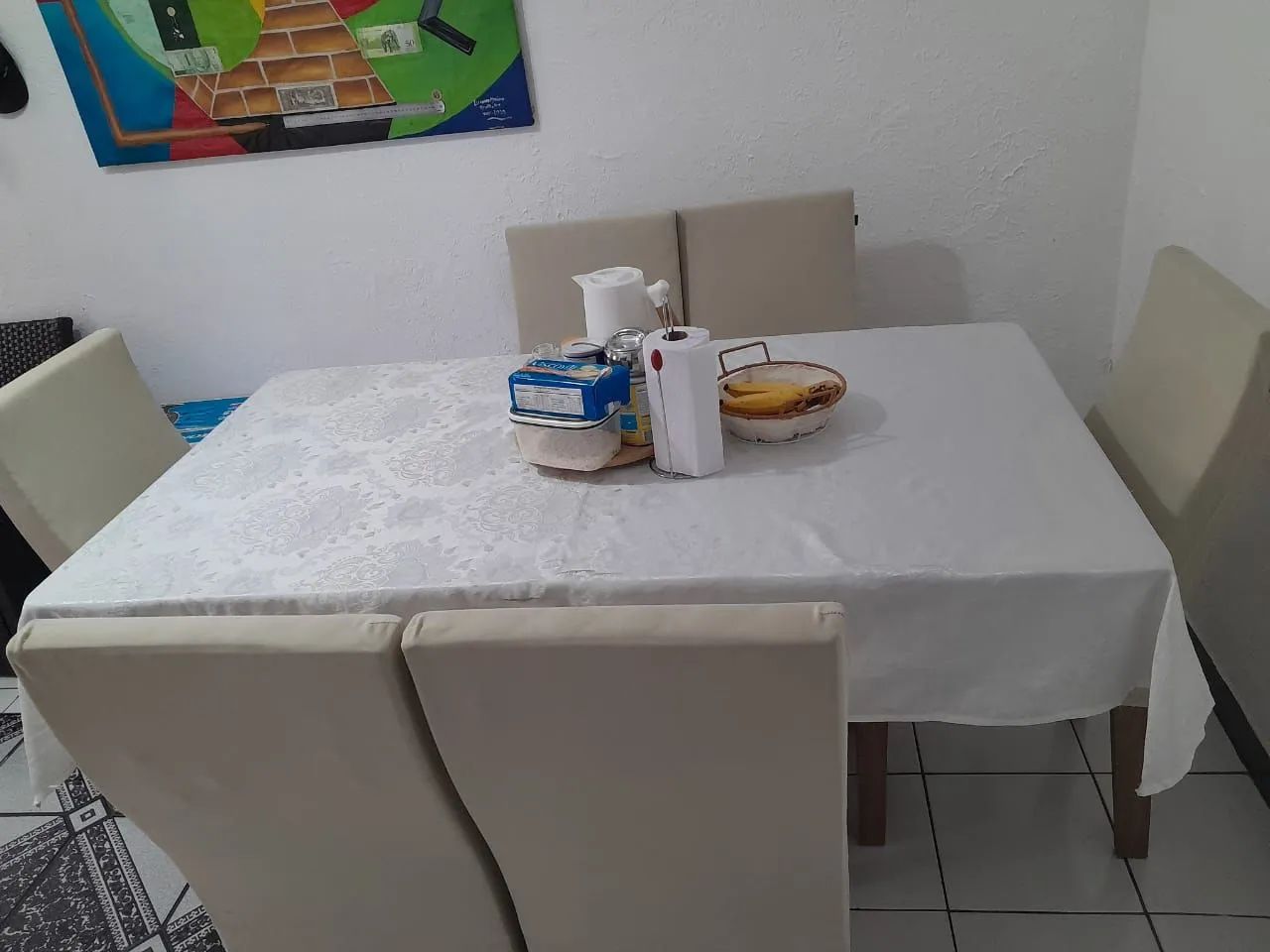 Vendo cama seminova e sala se jantar com avaria  - Foto 4