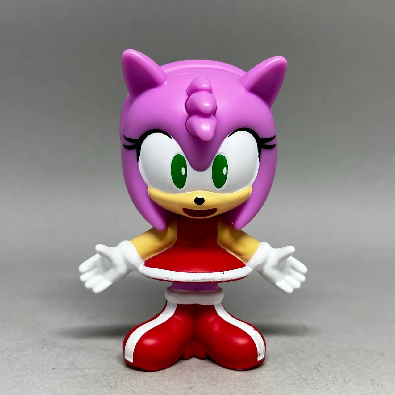 Boneco Action Figure Amy Rose Coleção Burger King