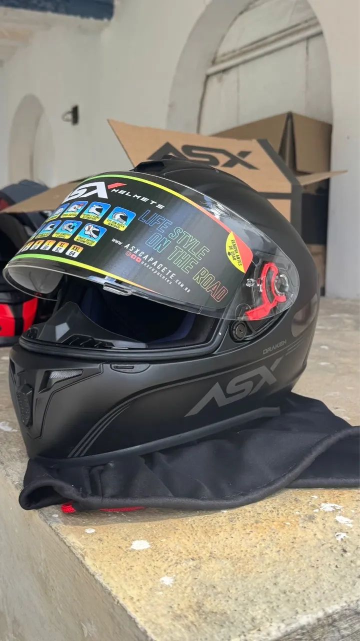 Capacete ASX  - Foto 2