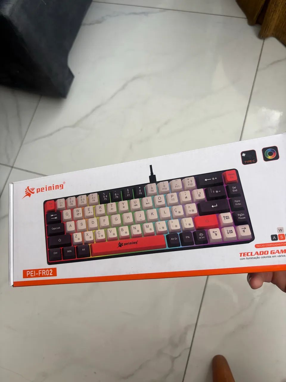 Teclado gamer PEI-FR02 - Foto 3