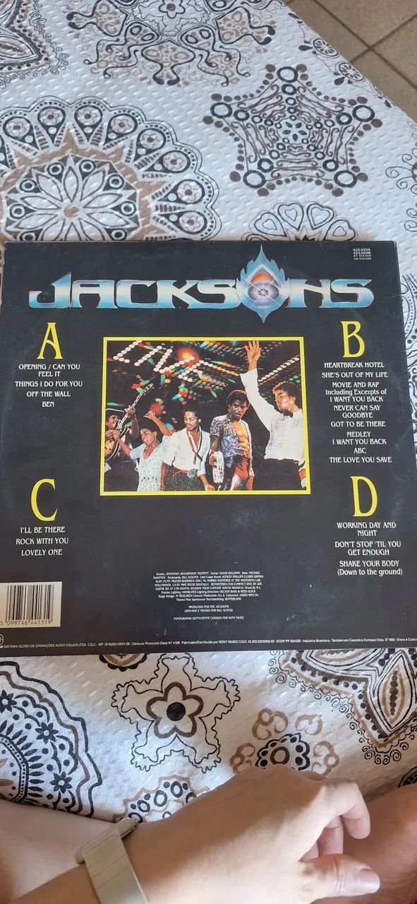LP Jacksons 5 LIVE Vinil - Foto 2