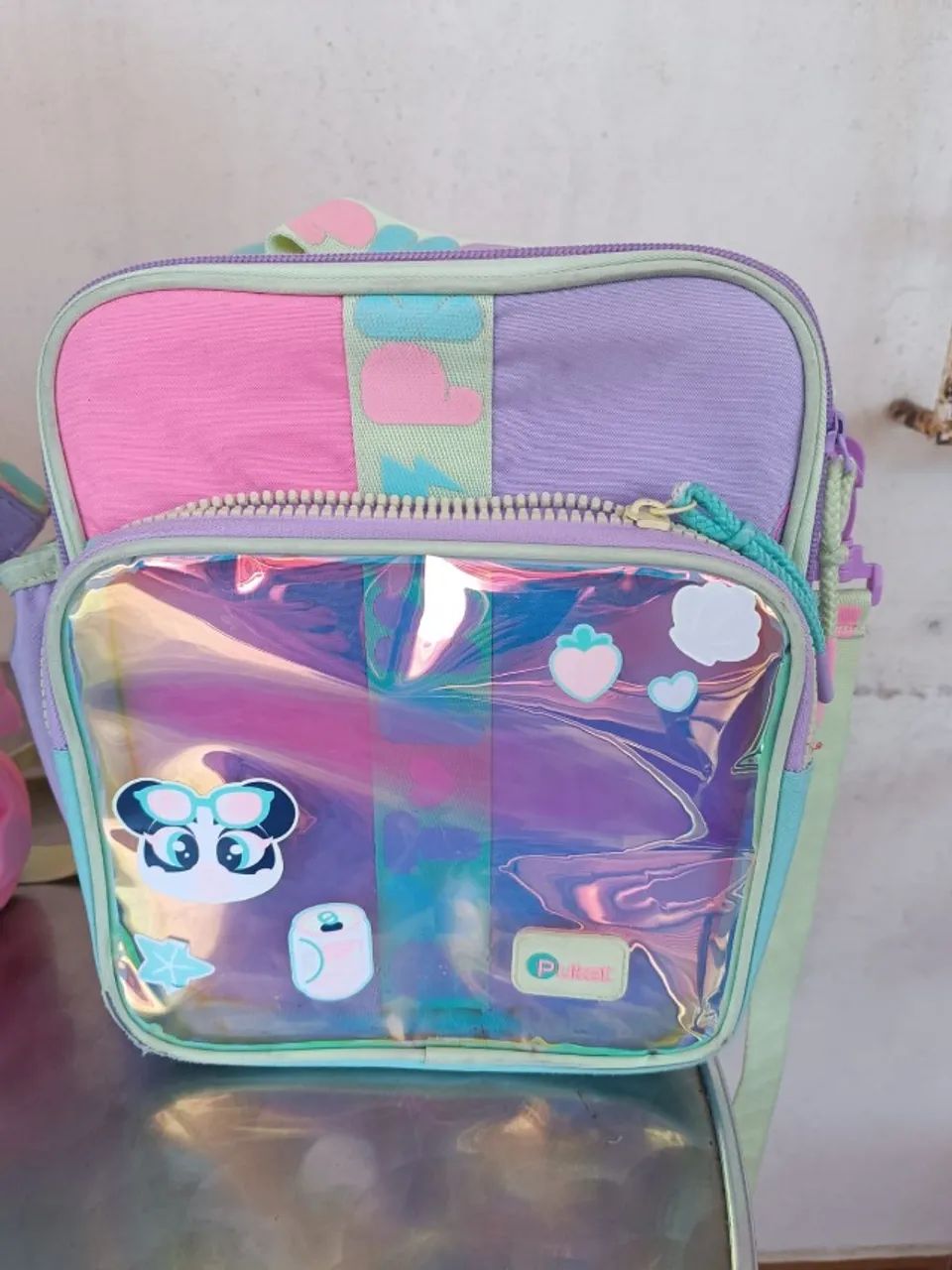 Mochila e merendeira escolar