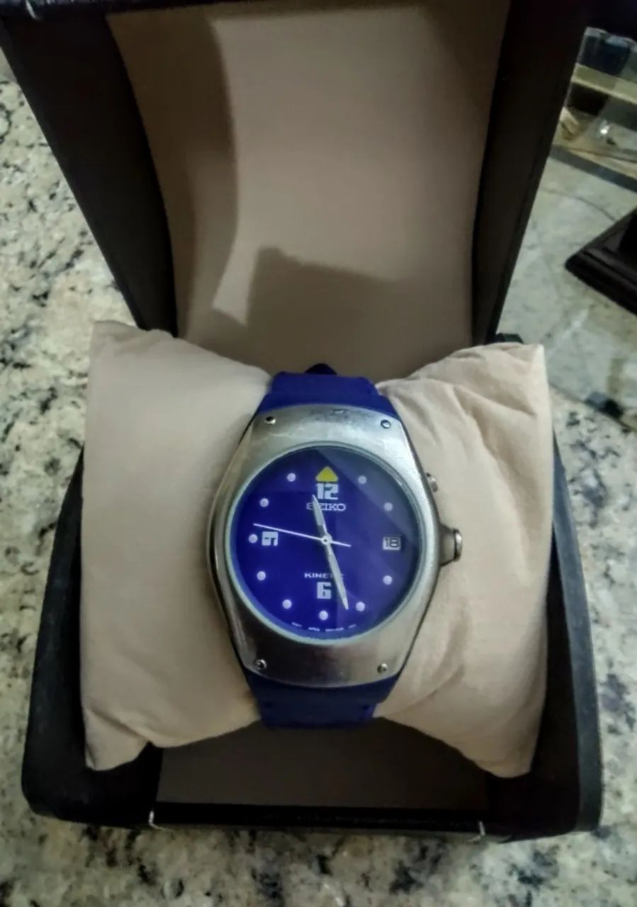 Relógio Seiko Kinetic. Made in Japan (Lindo) - Foto 3
