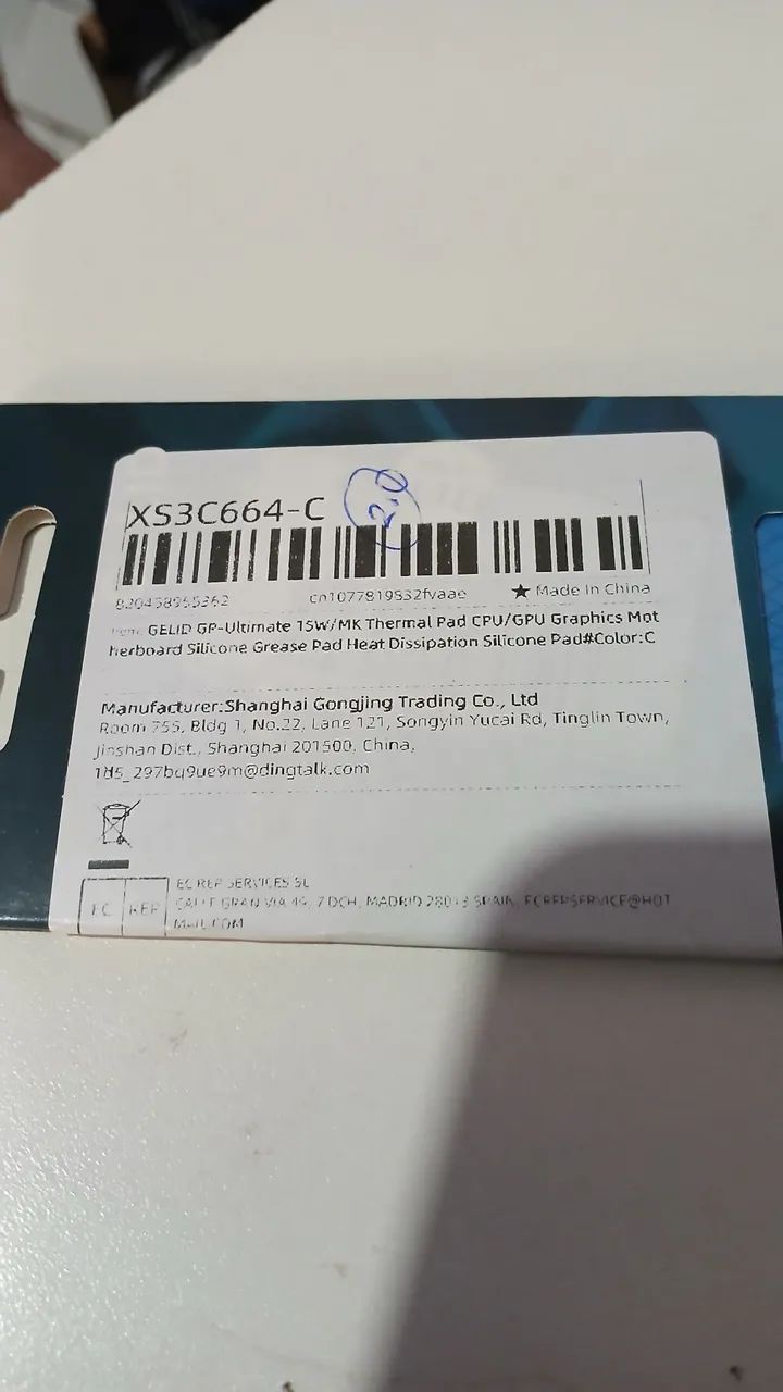 Termal pad 2,0mm - Foto 2