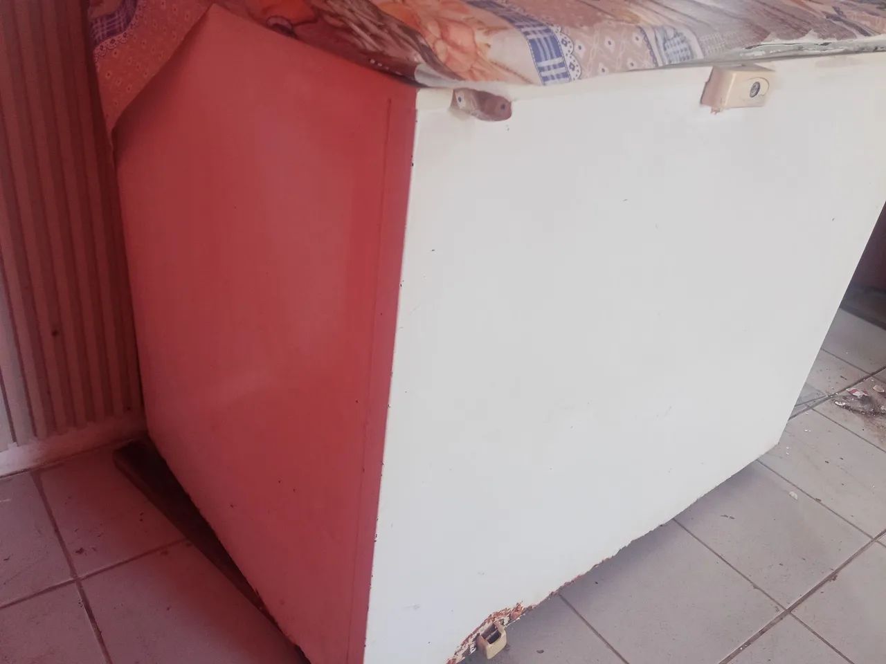 RETIRADA DE PEÇAS DO FREEZER 
