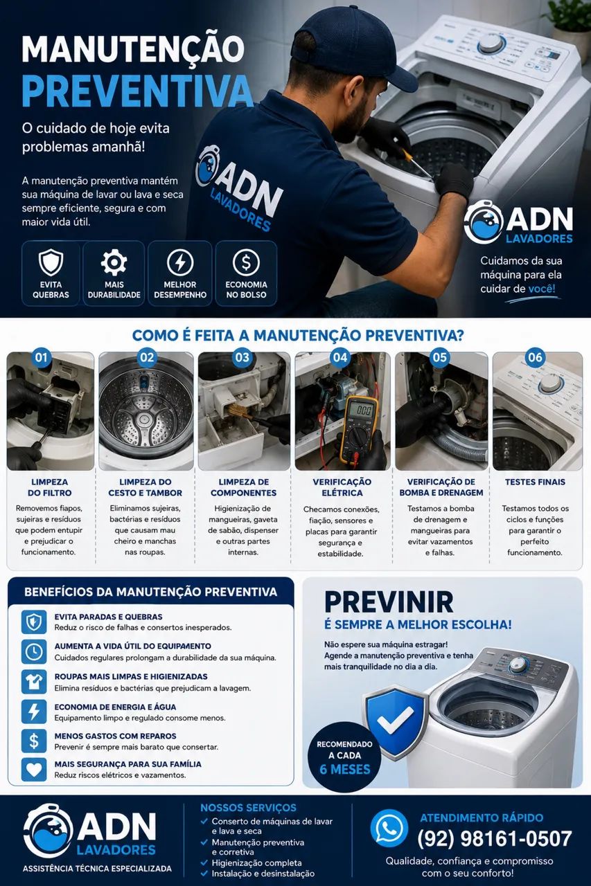 ASSISTÊNCIA DE MÁQUINA DE LAVAR - Foto 3