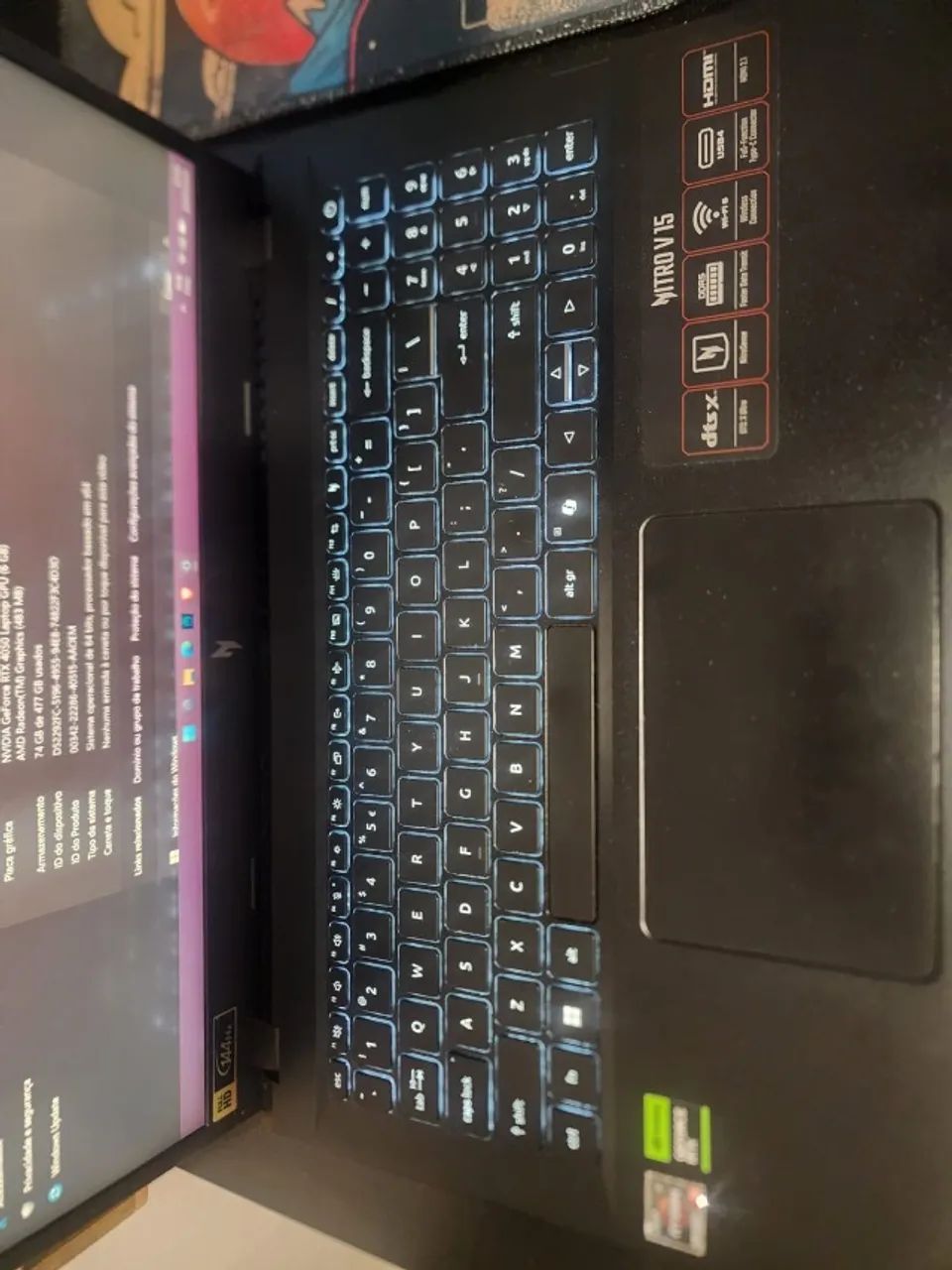 Notebook acer nitro v15 - Foto 2