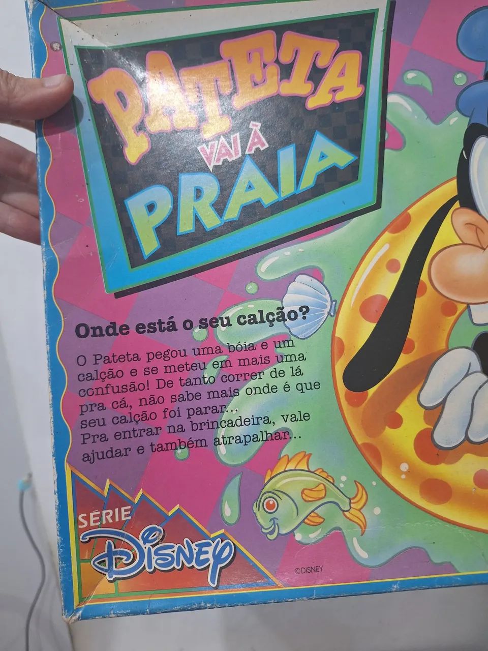Jogo de tabuleiro anos 90 Pateta vai a praia Grow Disney (leia a descrição) raridade  - Foto 4