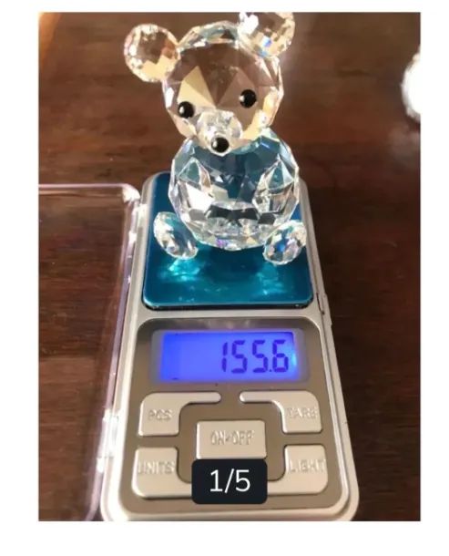 Urso grande em cristal swarovski