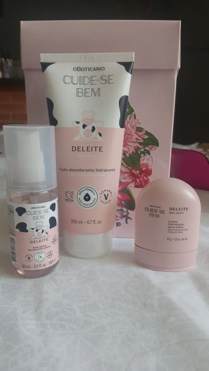 Kit Deleite OBoticario Novo Lacrado