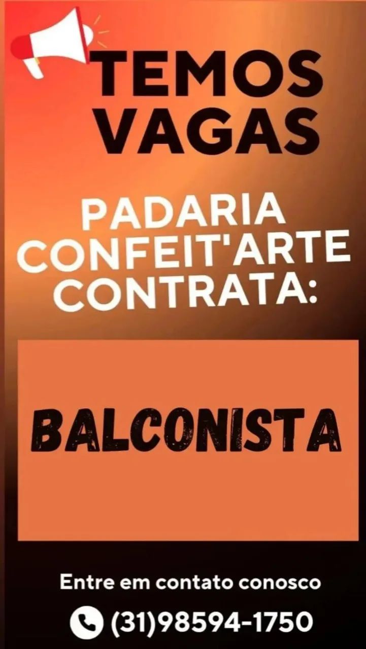 Contrata Bauconista com ou sem experiência 