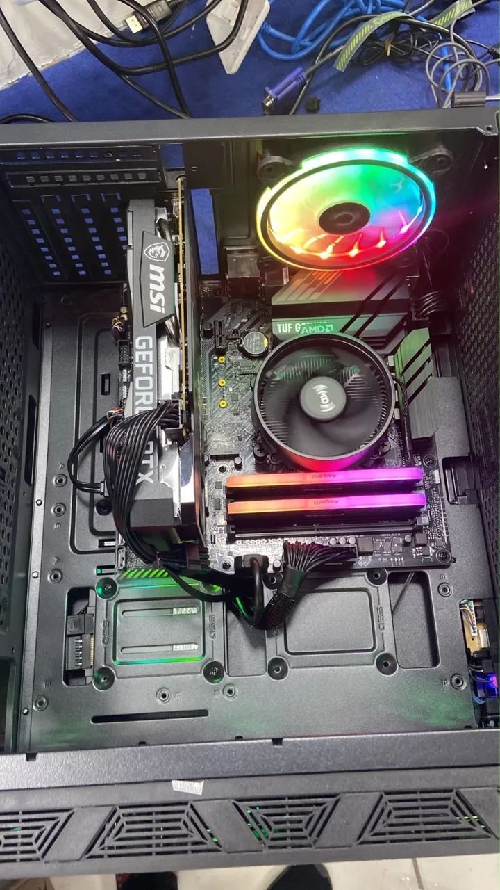 Pc ryzen 5 5600 + 3060 12gb - Foto 4