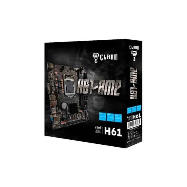 PLACA MÃE H61 | SOCKET LGA 1155 - DDR3 - M.2 NVMe - CLANM - Foto 2