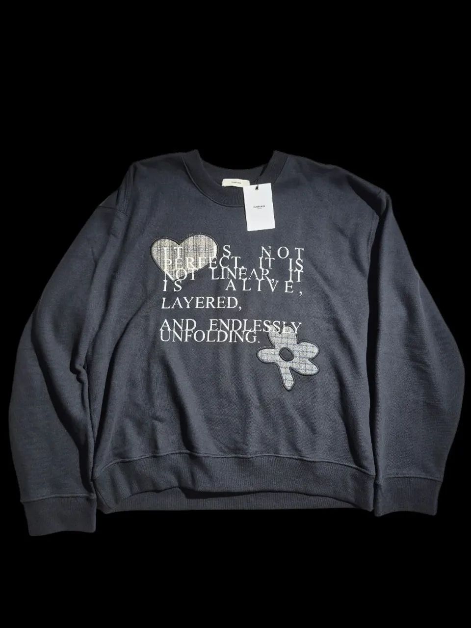 Moletom crewneck Carnan