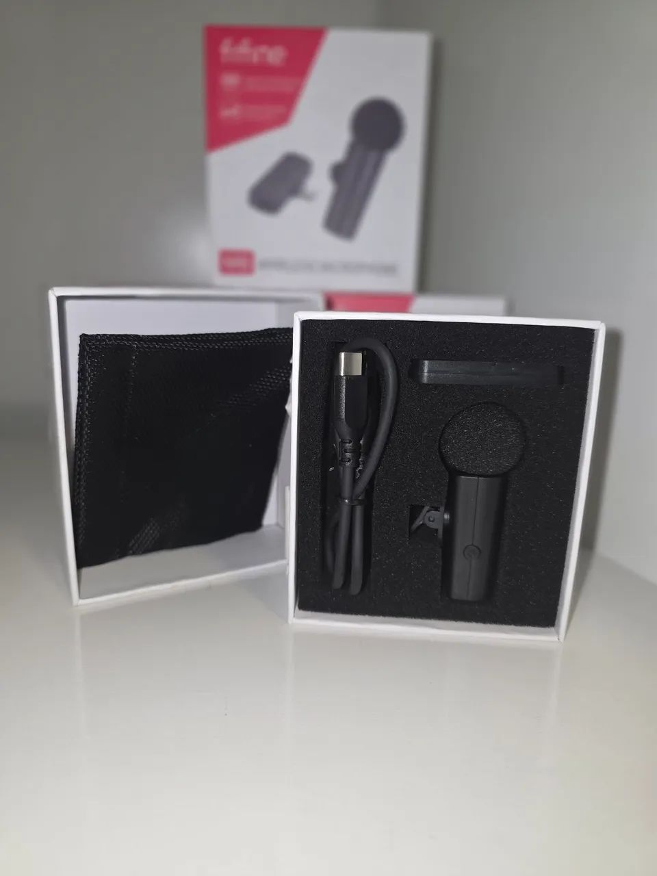 Microfone lapela fifine m6 para entrada tipo c - Foto 5