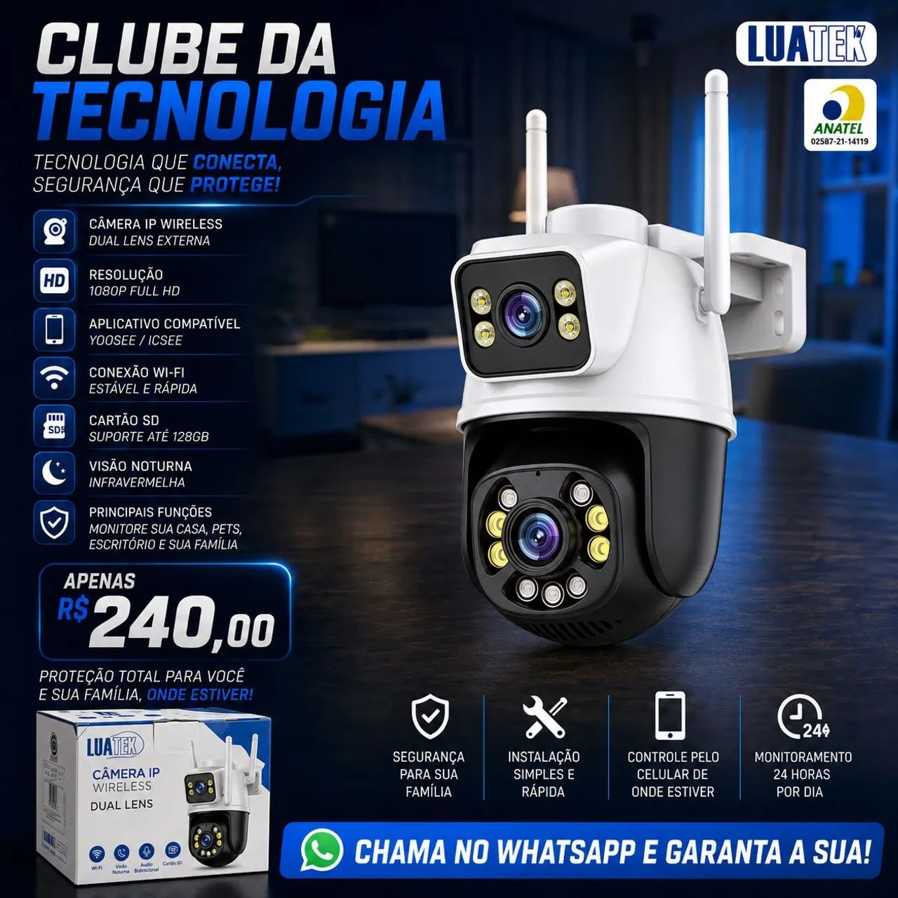 Câmera de segurança 