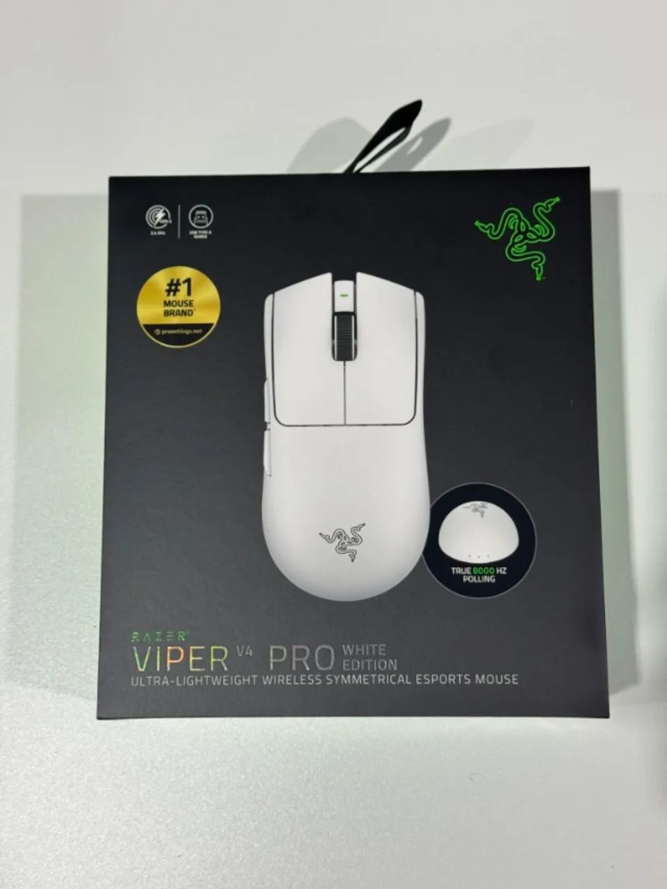 マウス・トラックボール Razer Viper V4 Pro White Edition Razer Viper V4 PRO (branco) - Periféricos e Acessórios de