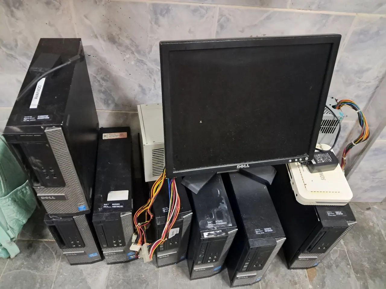 Lote eletrônicos PC dell e outros - Foto 4