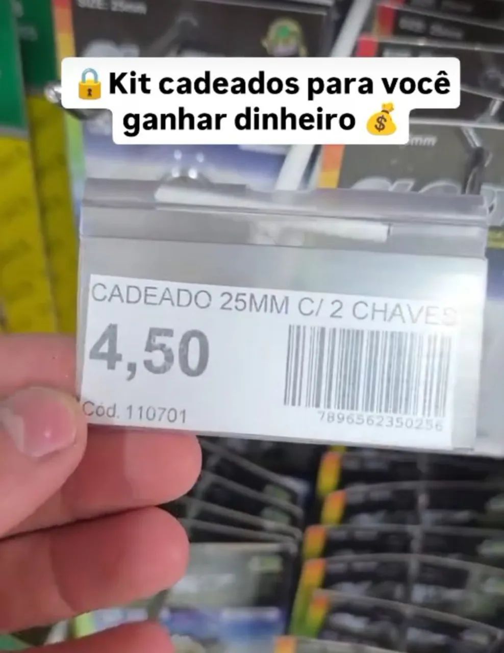 Kit cadeados + entrega grátis  - Foto 5