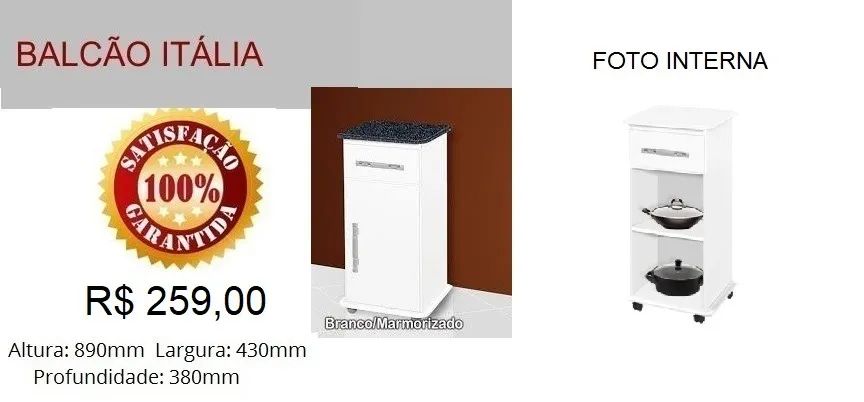 Balcão - multiuso - compre hoje e receba em até 72 horas 