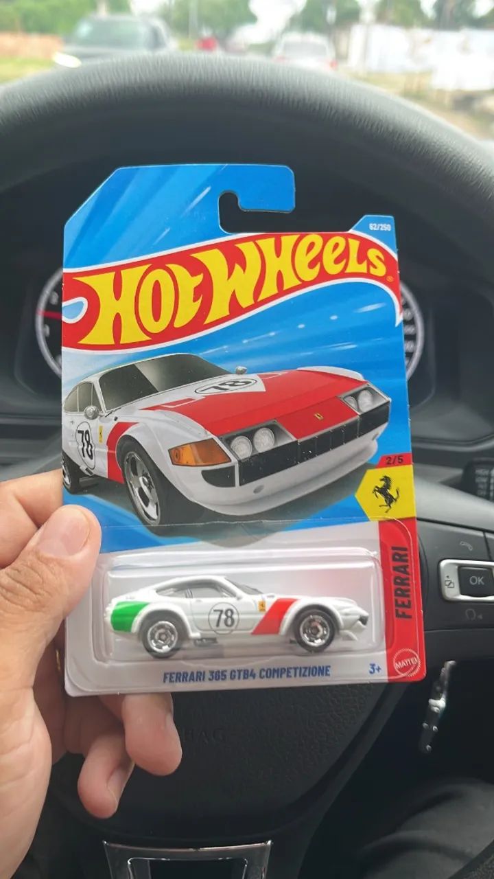 Ferrari 365 GTB4 Competizione Hot Wheels rara - Brinquedos e Jogos