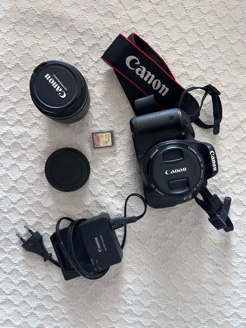 Câmera profissional T3i