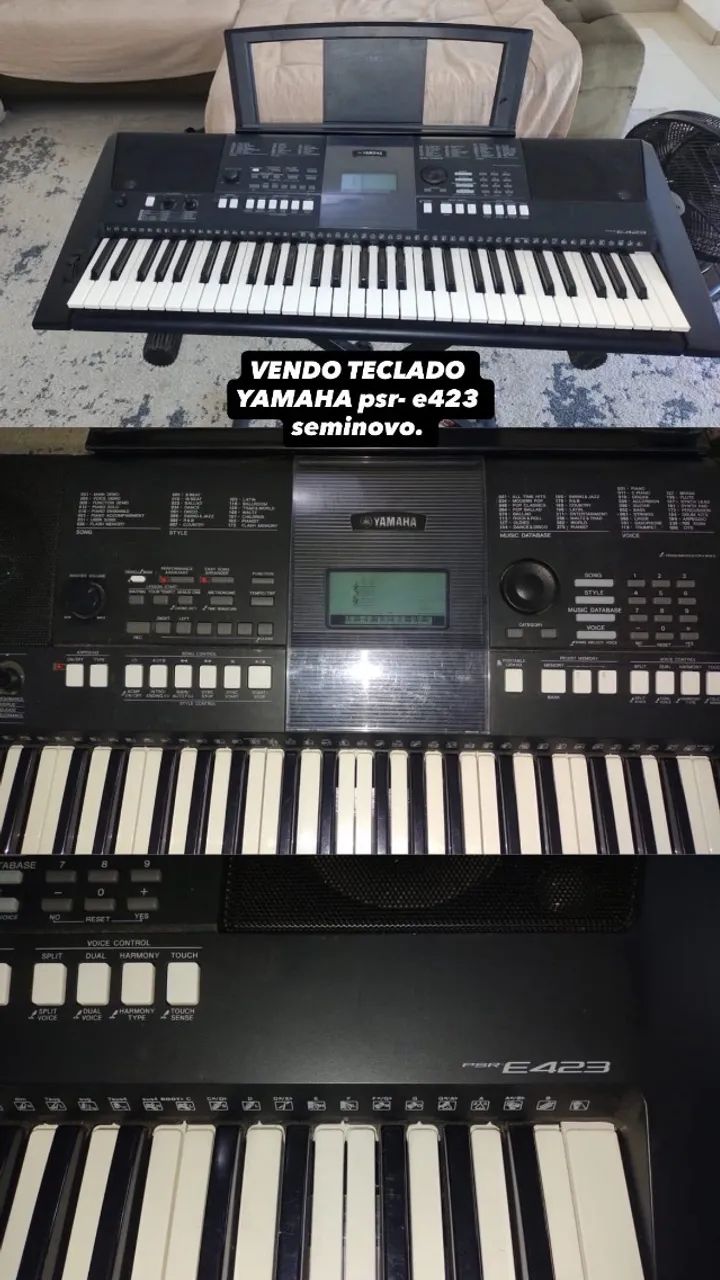 Teclado Yamaha E423 - Foto 2