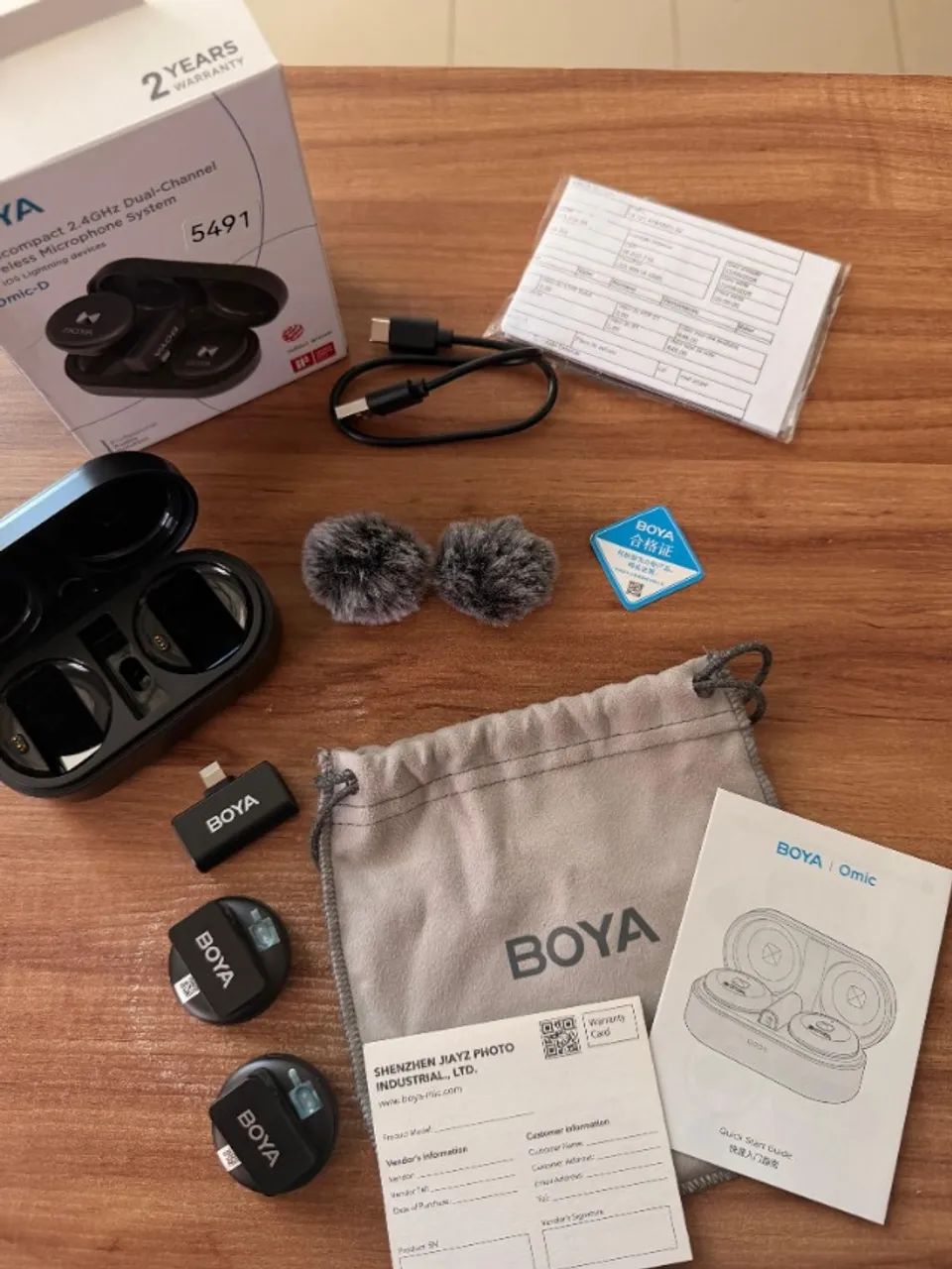 Microfone Boya Omic-D - Foto 4