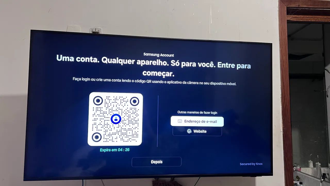 Televisão Qled 50 polegadas nova 