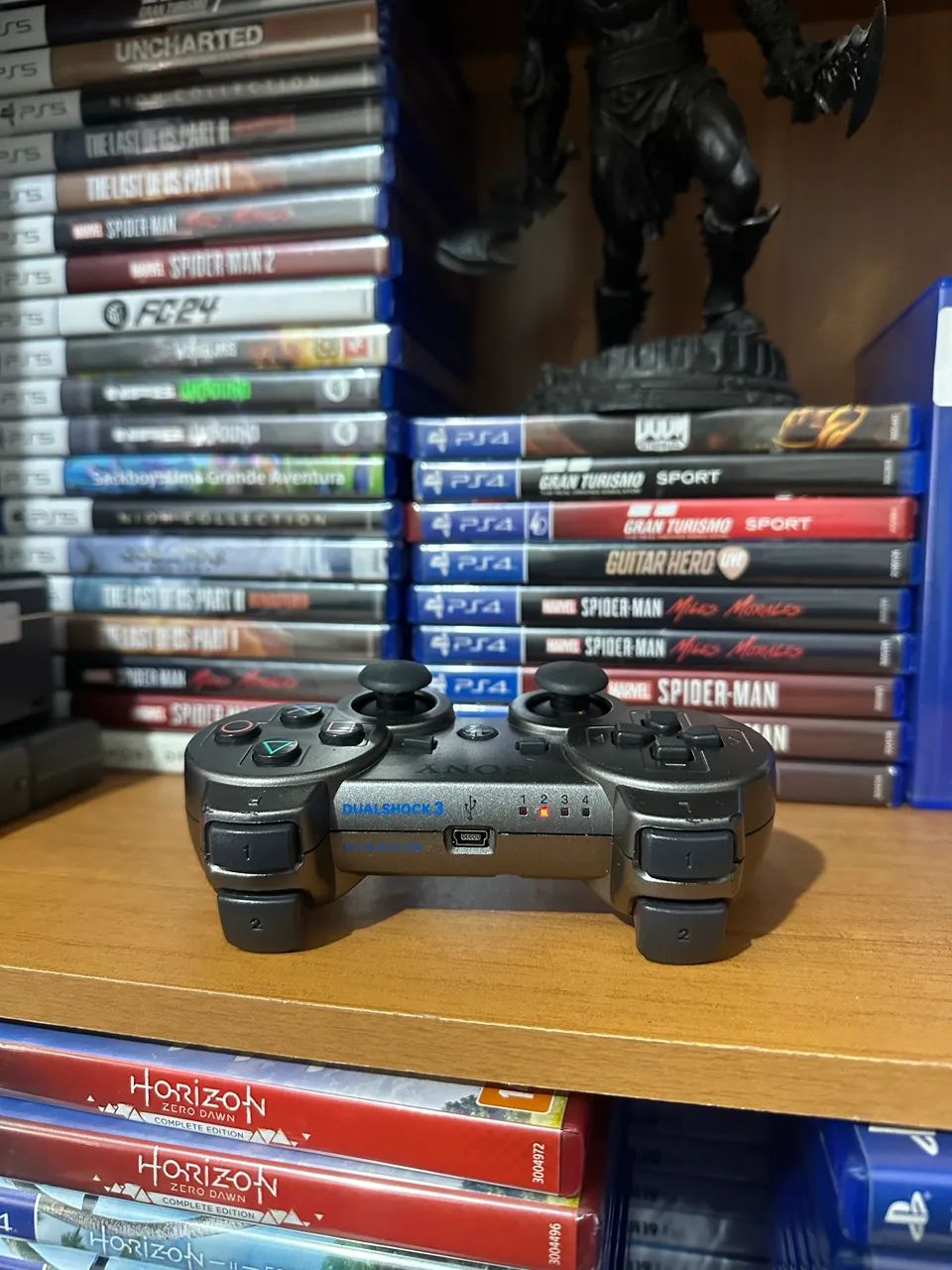 Controle original ps3 na cor prata acetinada  - Foto 3