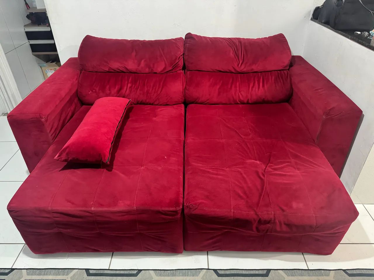 Sofa Retrátil - 215cm - Foto 5