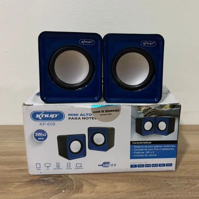 CAIXA DE SOM PARA PC - FAÇO ENTREGA