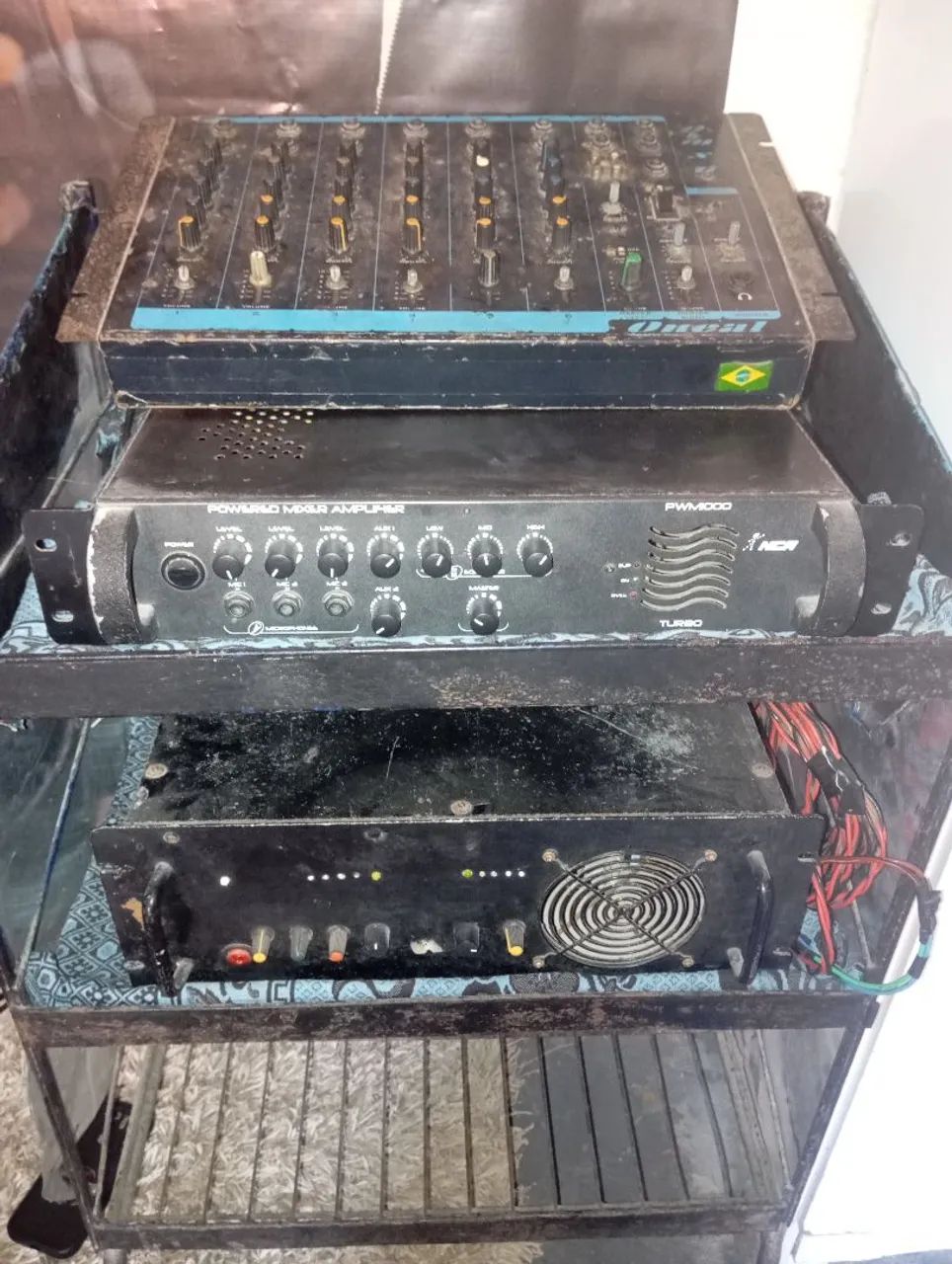 Caixas de som mesa e amplificadores - Foto 2