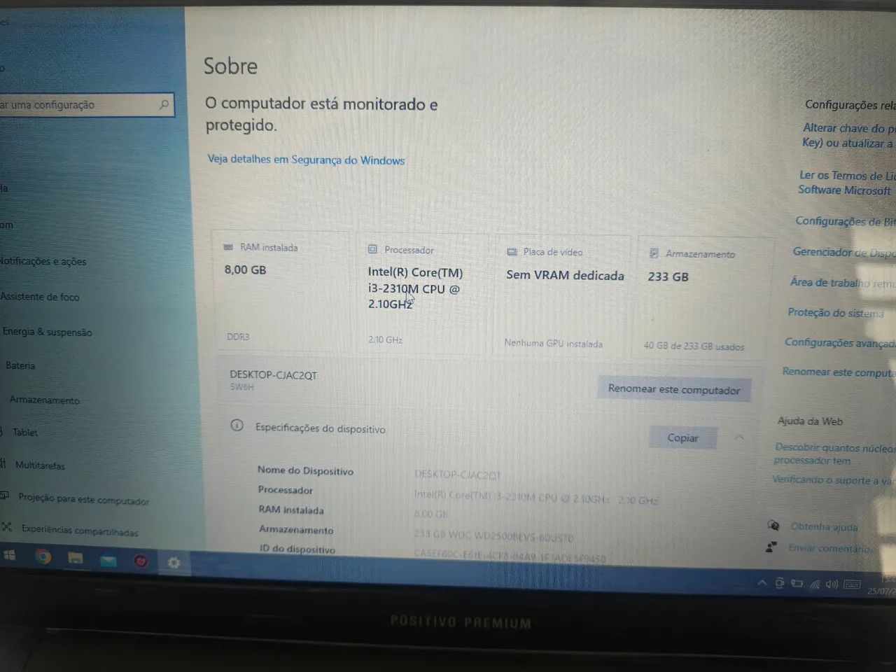 Notebook Positivo  - Foto 2