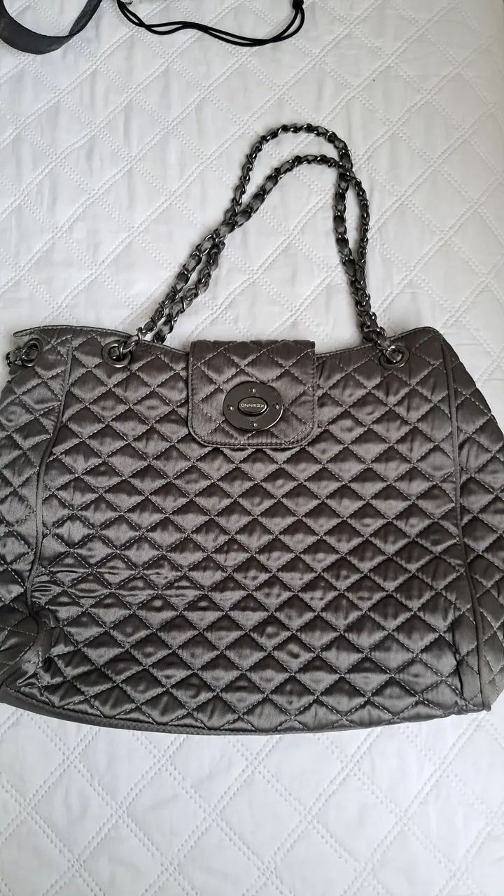 Bolsa Cinza Chumbo Arezzo