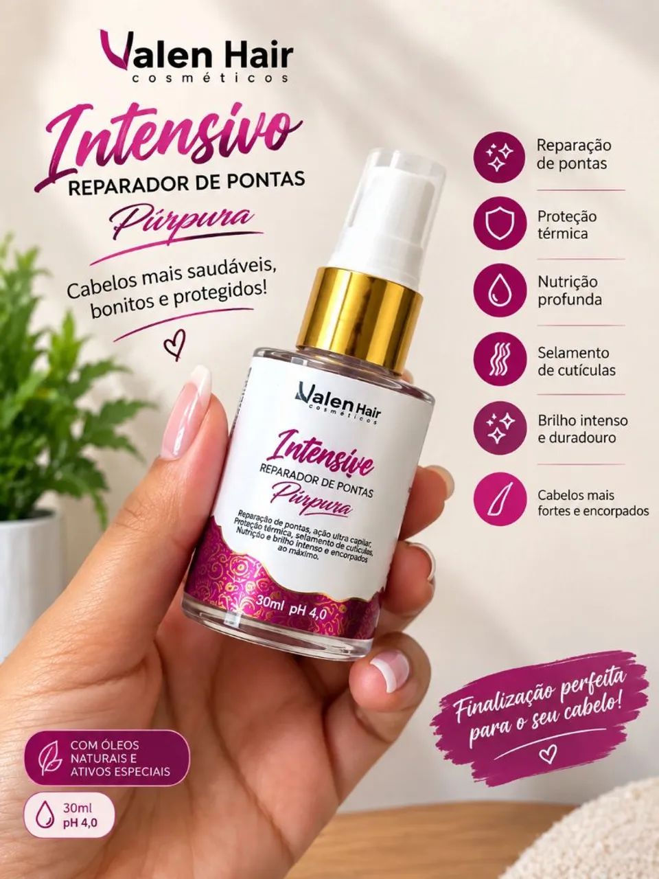 Repararador de pontas , fragrância árabe 