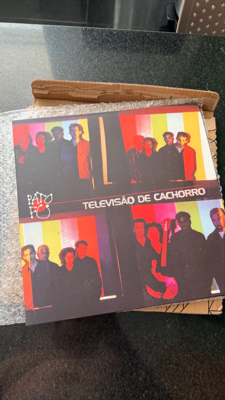 Disco de vinil Pato Fu Televisão de Cachorro