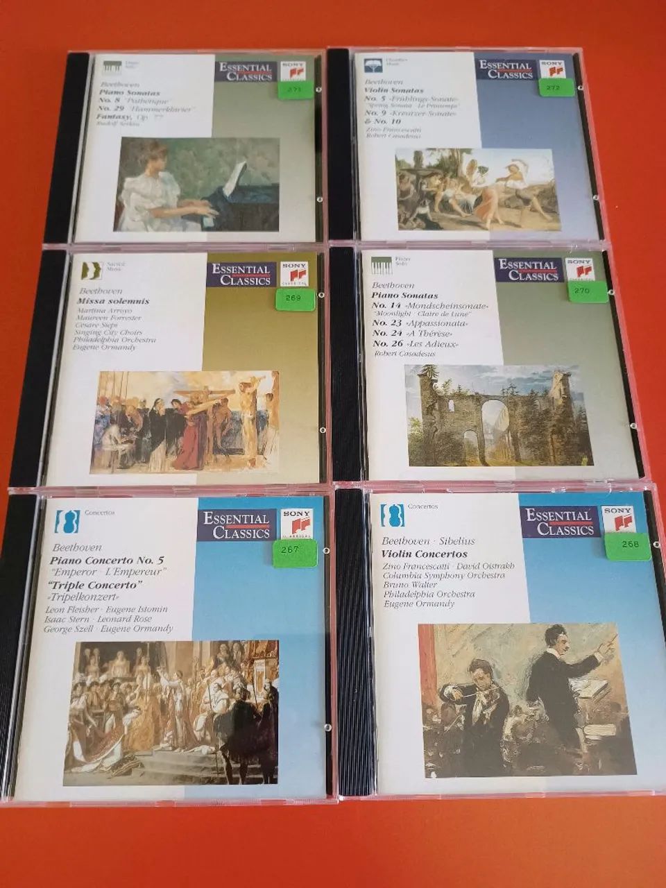 Box Coleção 11 Cds Beethoven Essencial Classics Sonys - Foto 5