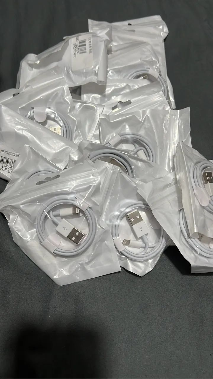 CABO LIGHTNING PARA IPHONE CARREGAMENTO RÁPIDO E SEGURO! - Foto 3