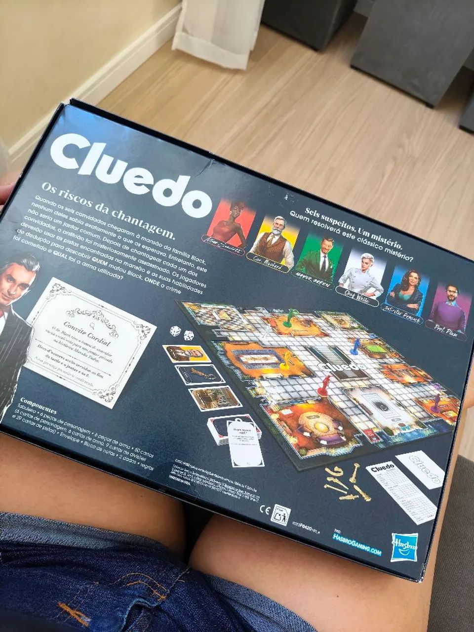 Jogo de tabuleiro Cluedo - Foto 4