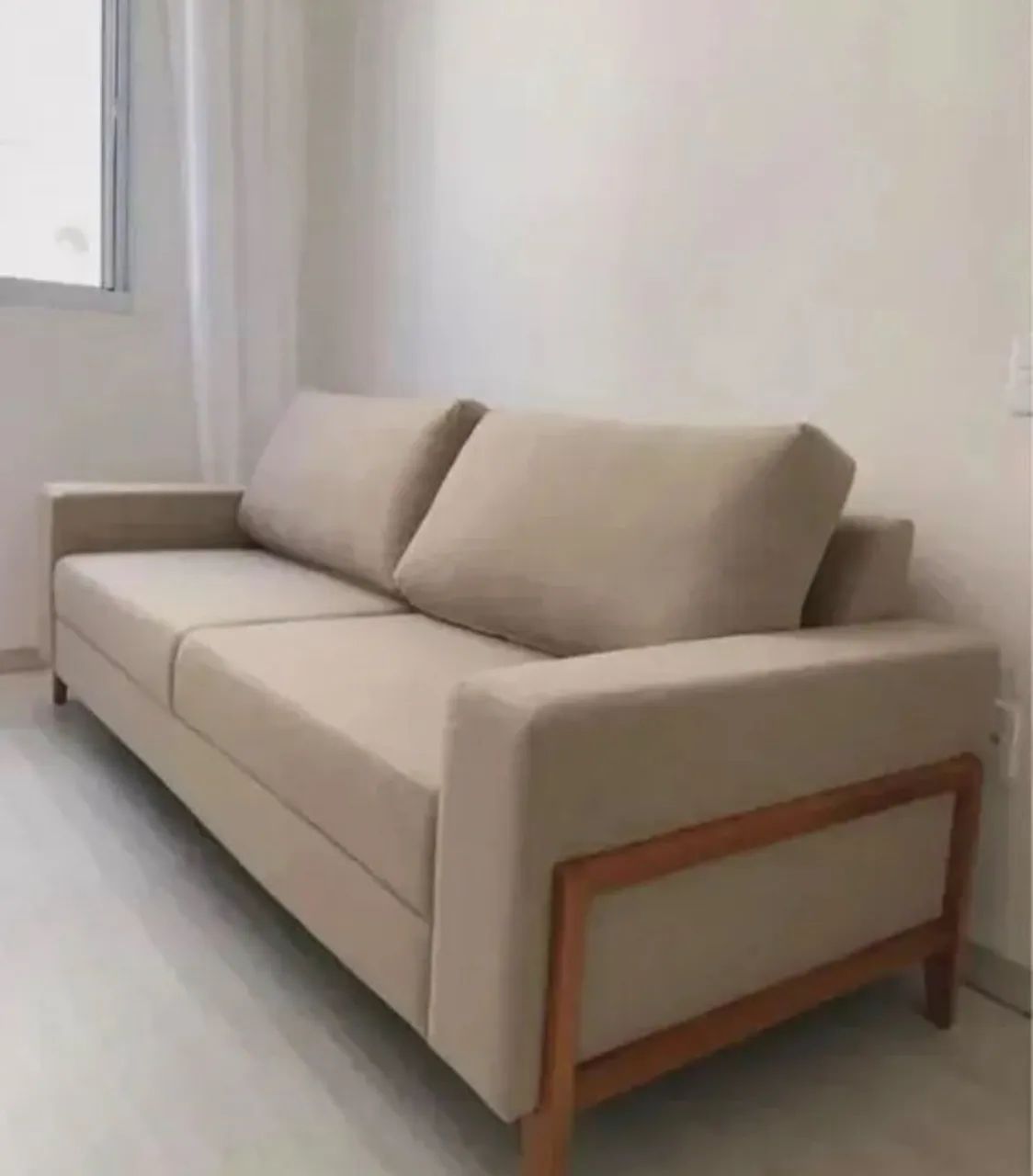 Sofá Living Esparta 2,20m de Largura Produto Novo Entrega Rápida - Foto 2