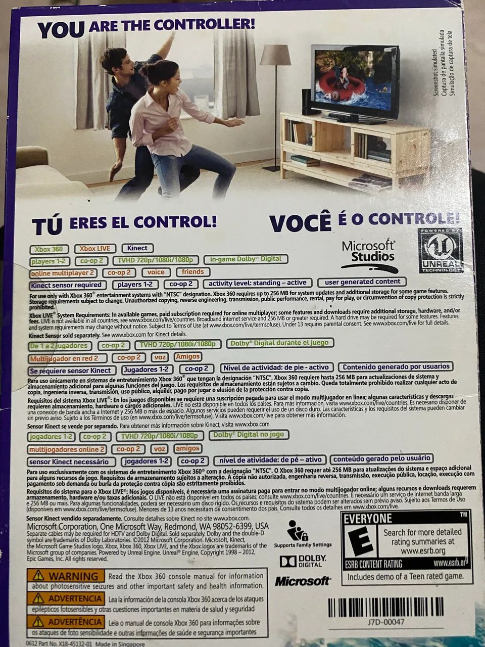 Jogo Kinect Adventures! Xbox 360 - Foto 2