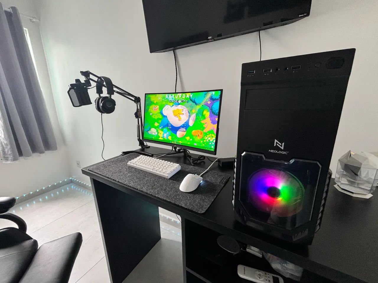 PC Gamer I3 10100F + RX 6600