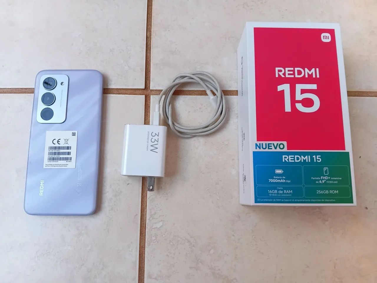 Celular redmi 15 256gb zero - Foto 2