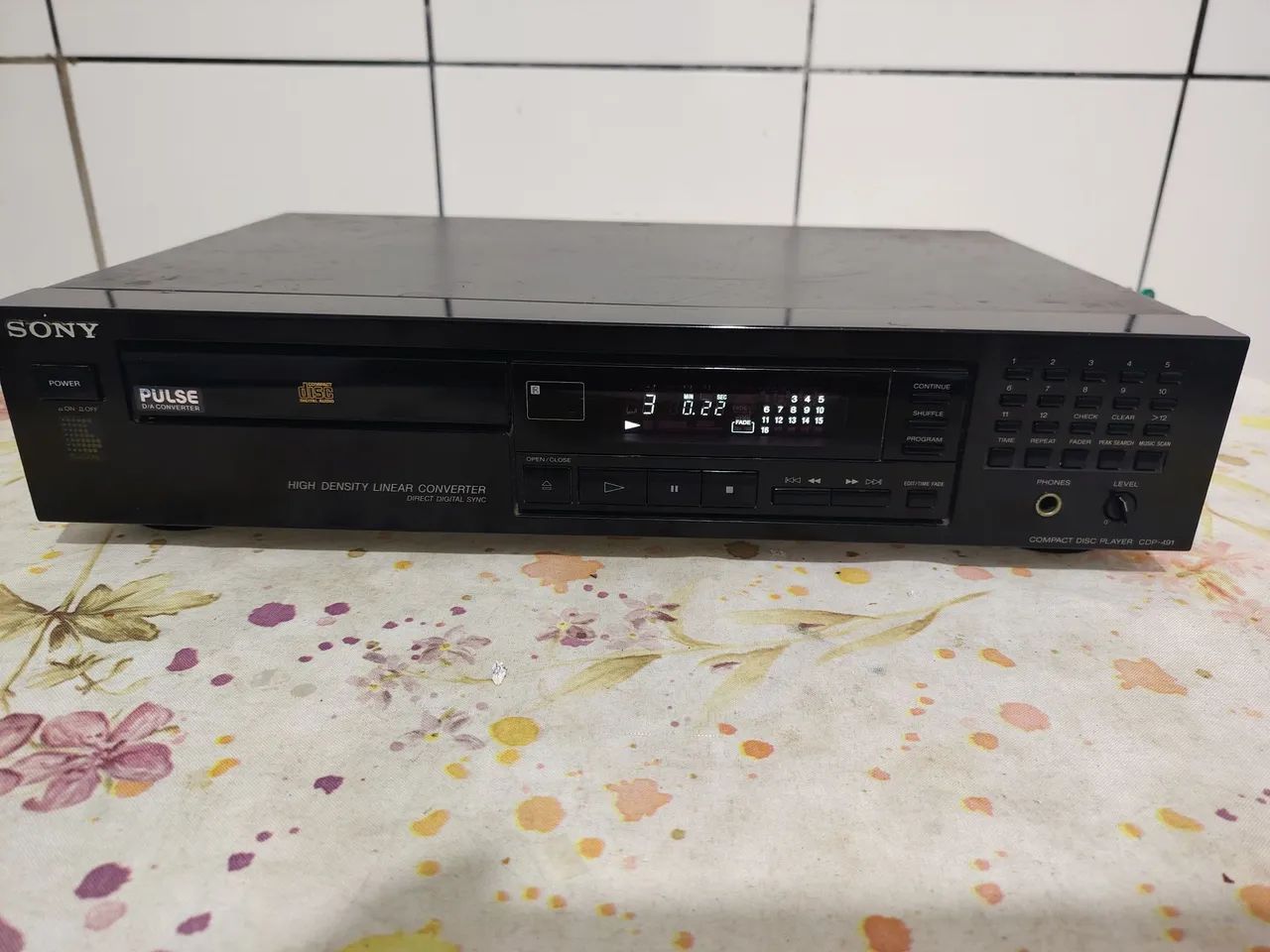 Cd play Sony 